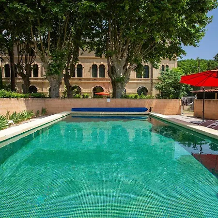 5 Family With Pool & Large Garden In Historic Convent * Pézenas